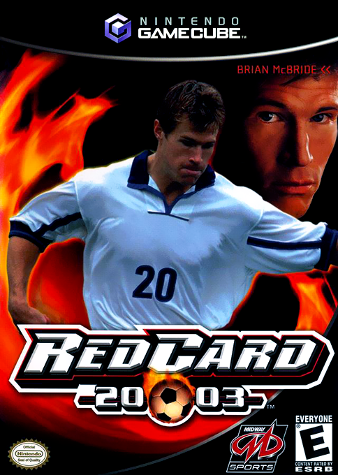 Red Card 2003 box art for Gamecube